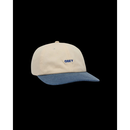 2 TONE BOLD 6 PANEL STRAPBACK