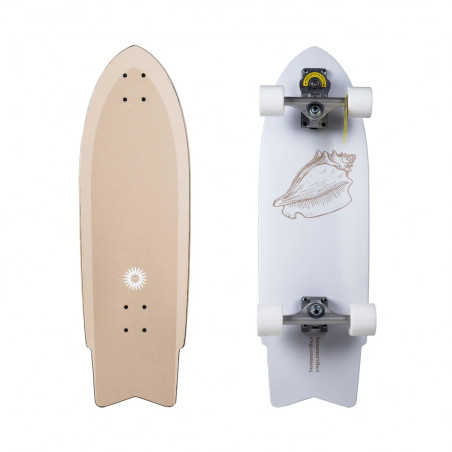 WHITE BEACH SKATEBOARD 32"