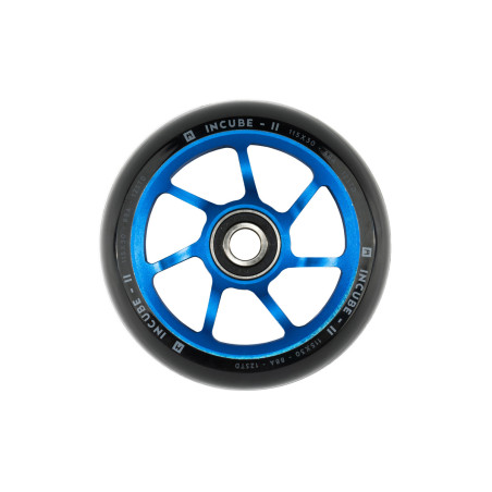 ROUES INCUBE V2 115 MM BLEU