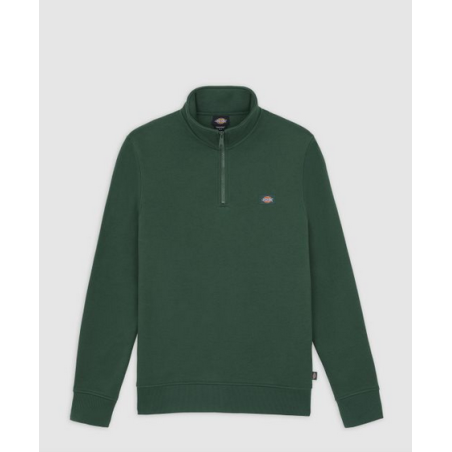 OAKPORT QUARTER ZIP PINE NEEDL