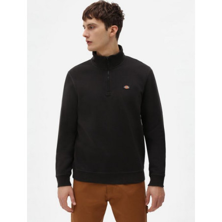 OAKPORT QUARTER ZIP BLK