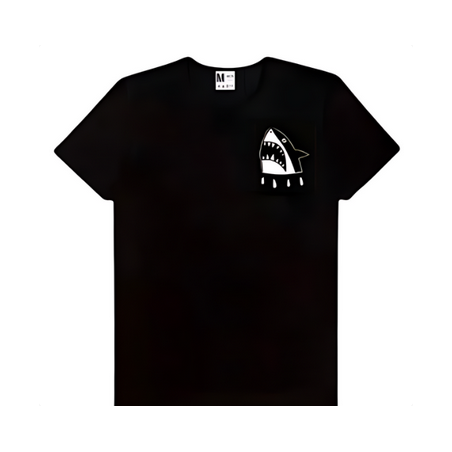 TEE-SHIRT REQUIN BLK