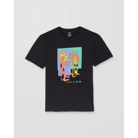 LONGO CATS TEE BLK