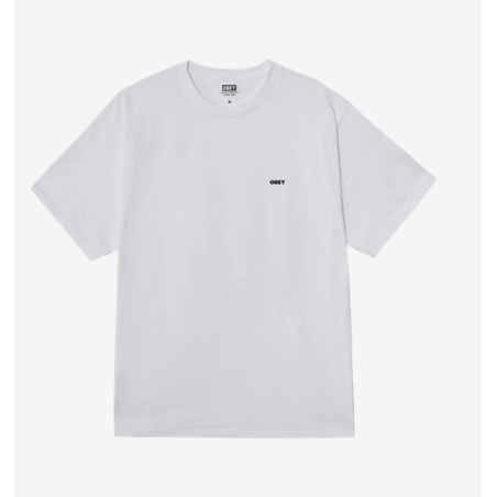 OBEY QUARTER ICON WHT