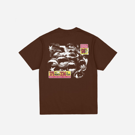 TEE-SHIRT FEARLESS BROWN