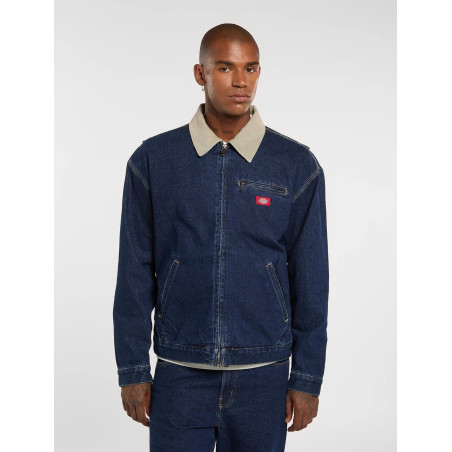DENIM PAINTER JACKET