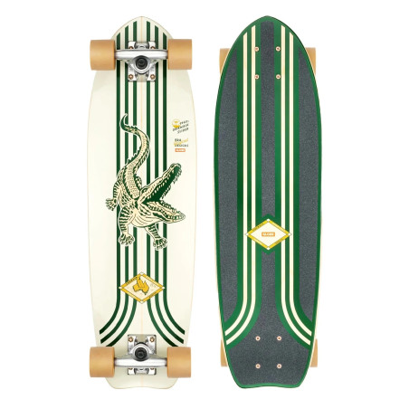 SIDEWALK SLIDER GREEN CROC