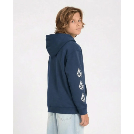 SWEAT ZIP ICONIC STONE GID