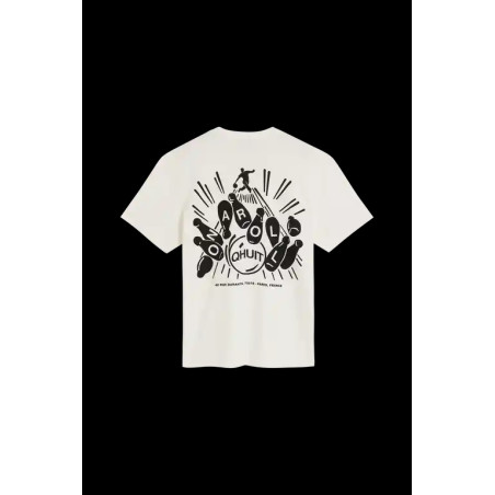 T SHIRT HAPPY HOUR WHITE