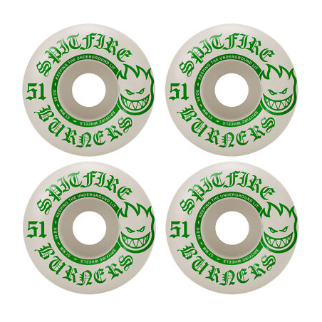 WHEELS 51MM 99D BURNER GREEN