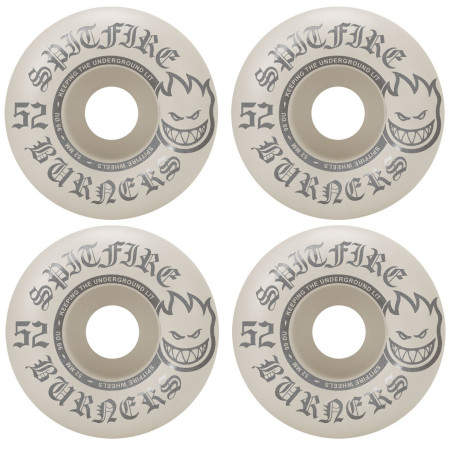 WHEELS 52MM 99D BURNER SILVER
