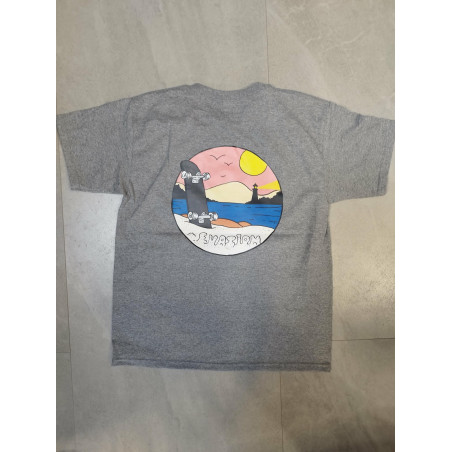 PLAGE EVASION TSHIRT KID GREY
