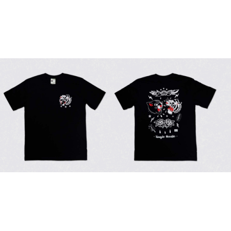 PANTHERE X TIGRE TSHIRT BLK
