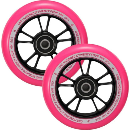 ROUES 10 SPOKE 100MM