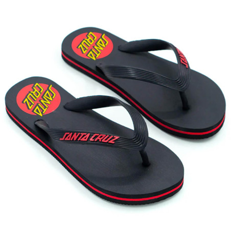 SANDALS CLASSIC DOT THONG BLK